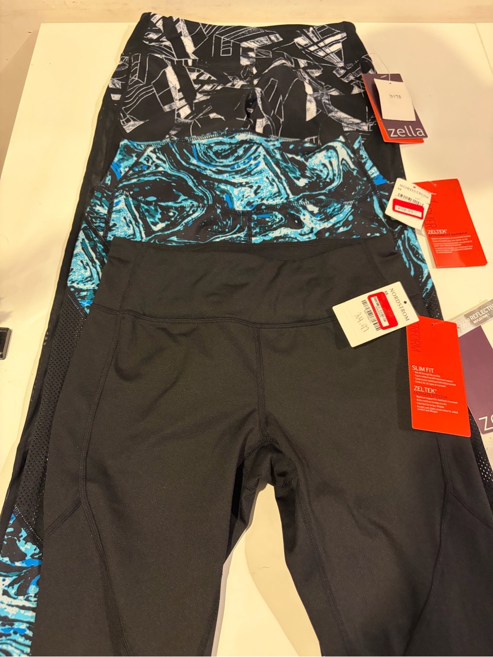 Zella NWT Women’s XS Leggings 3 pairs